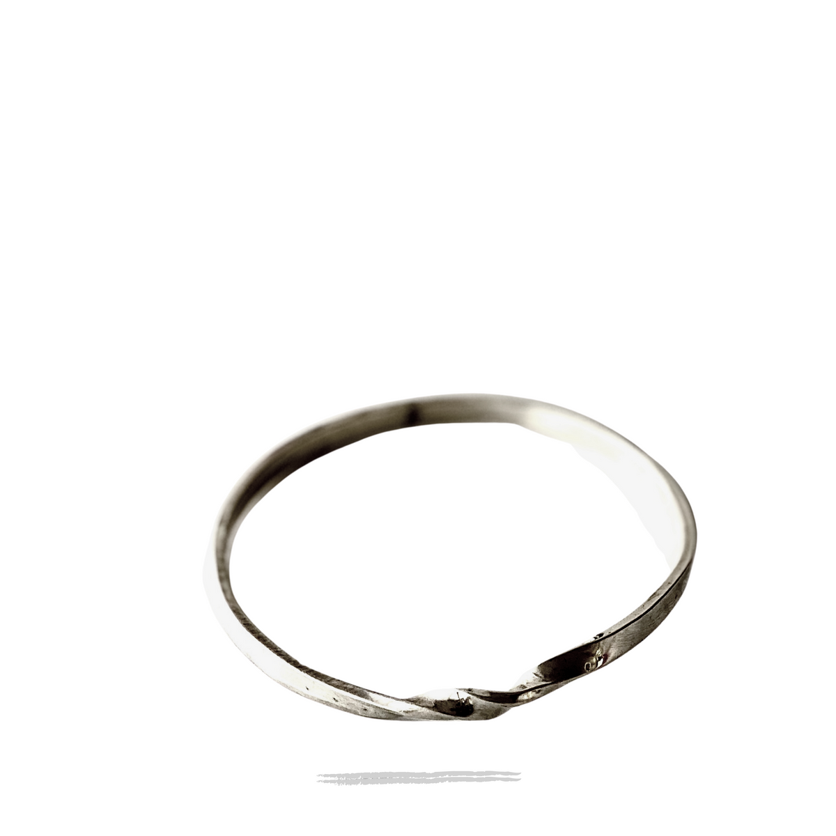 Mobius Bangle Bracelet, Twist Bracelet